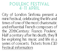 Poulenc Festival