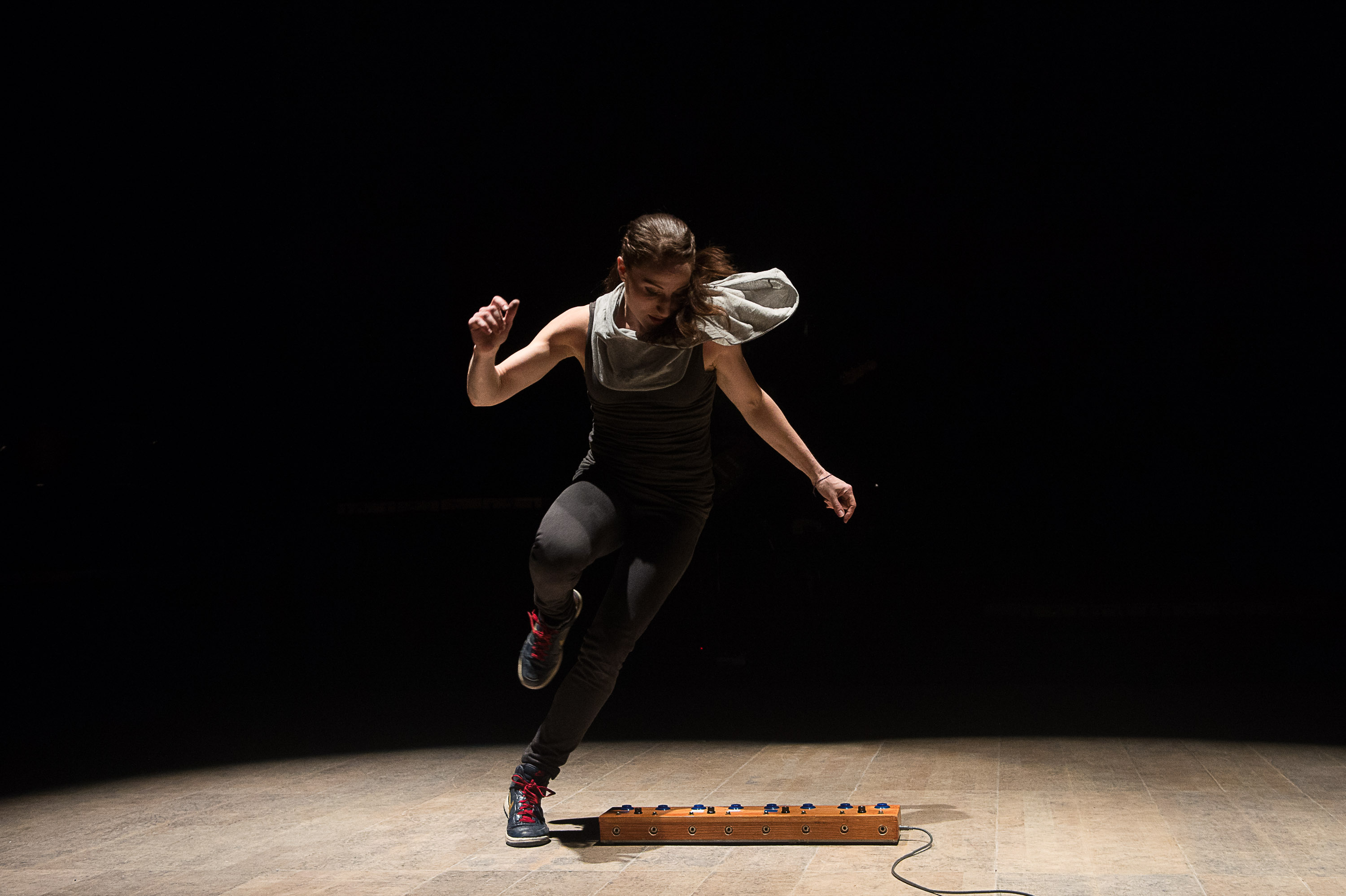 Ephrat “Bounce” Asherie of Dorrance Dance. Photo by Christopher Duggan. 