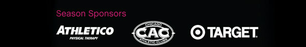 Season Sponsors: CAC, Target and Athletico