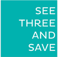 See Three and Save!