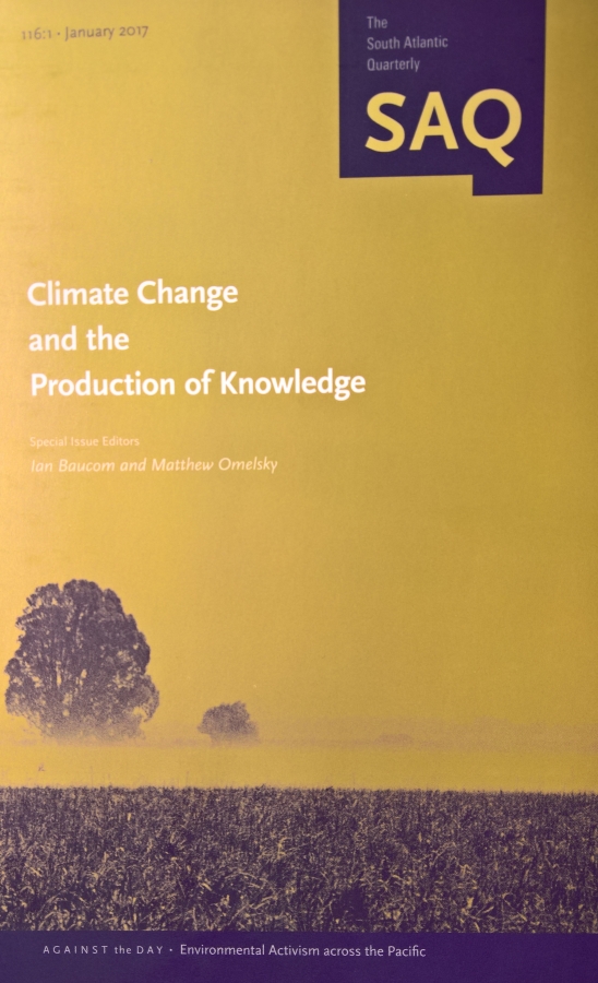 Climate Change and the Production of Knowledge