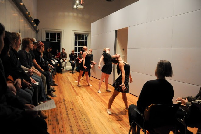 Miller Arts Scholars dancing in Open Grounds