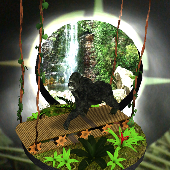 Image of one of the many animals that come to life in the Earth Explorers AR Experience App