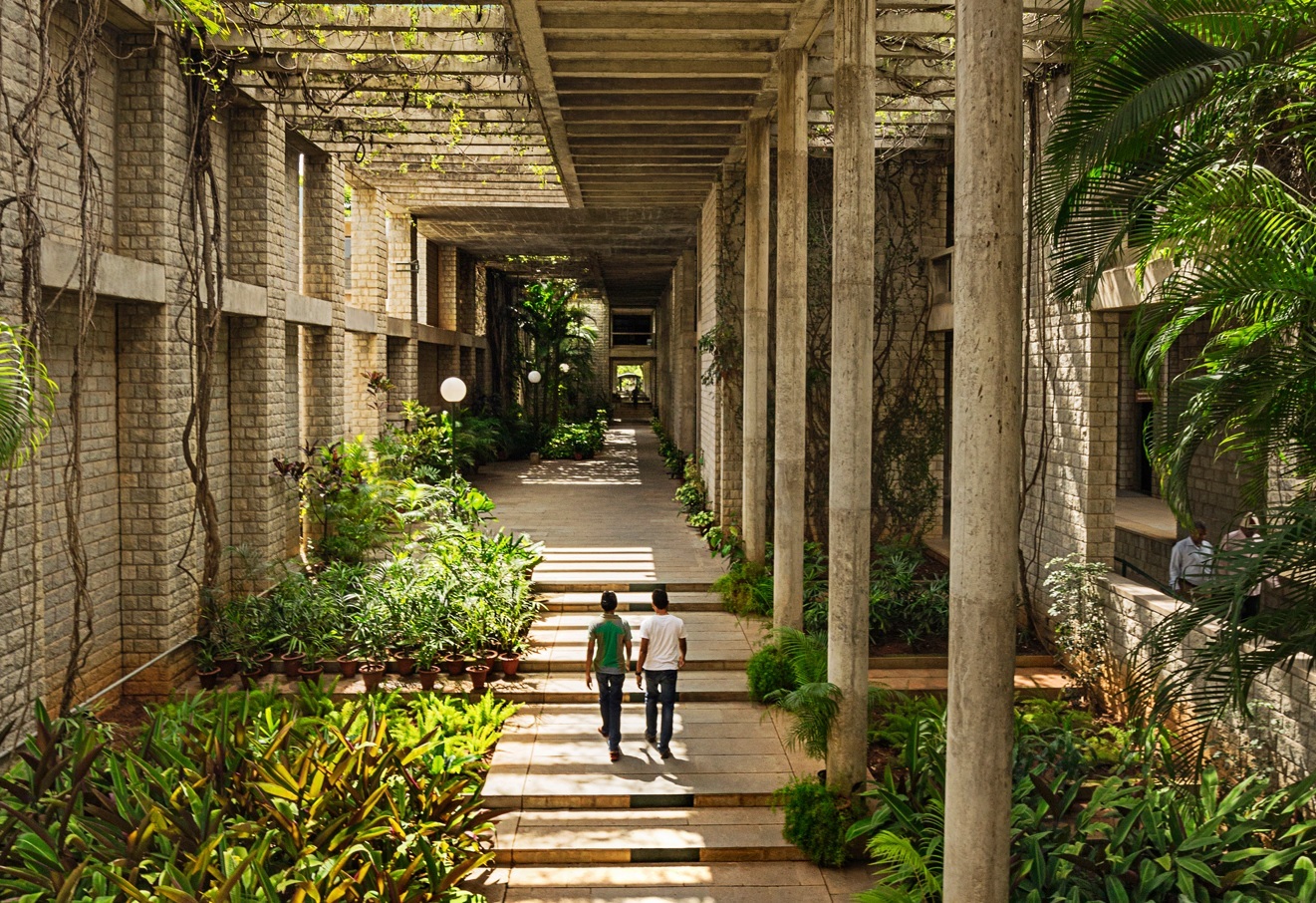 Photograph of interior of Indian Institute of Management (Bangalore)