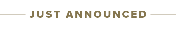 Just Announced