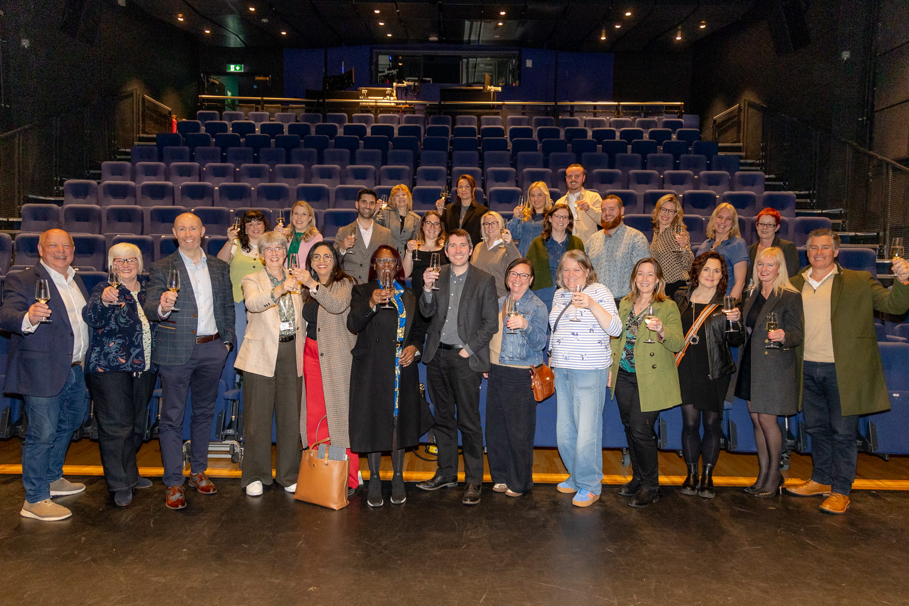 Image of guests at Supporters Event