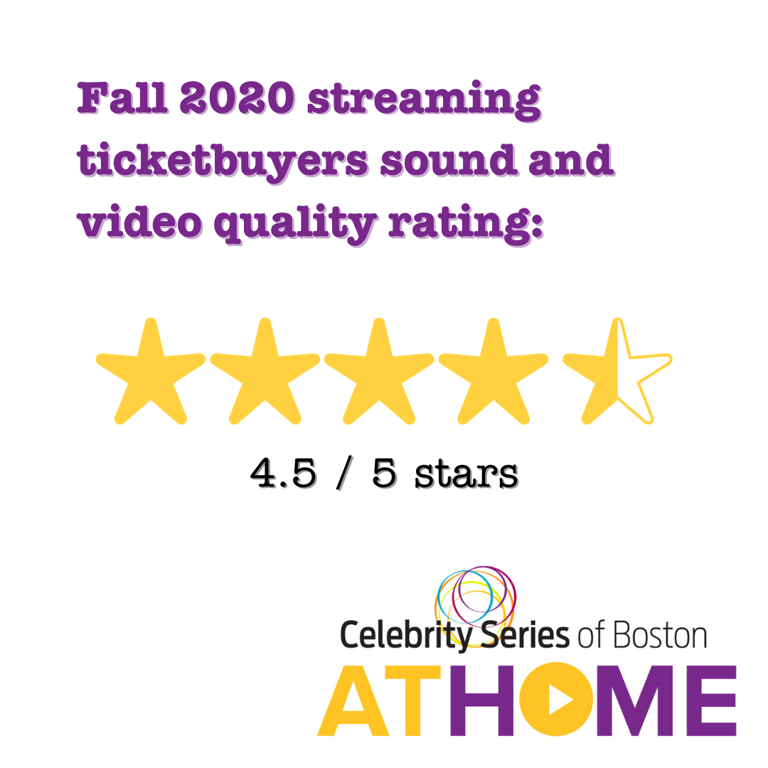 Average audio and video quality rating: 4.5 out of 5 stars