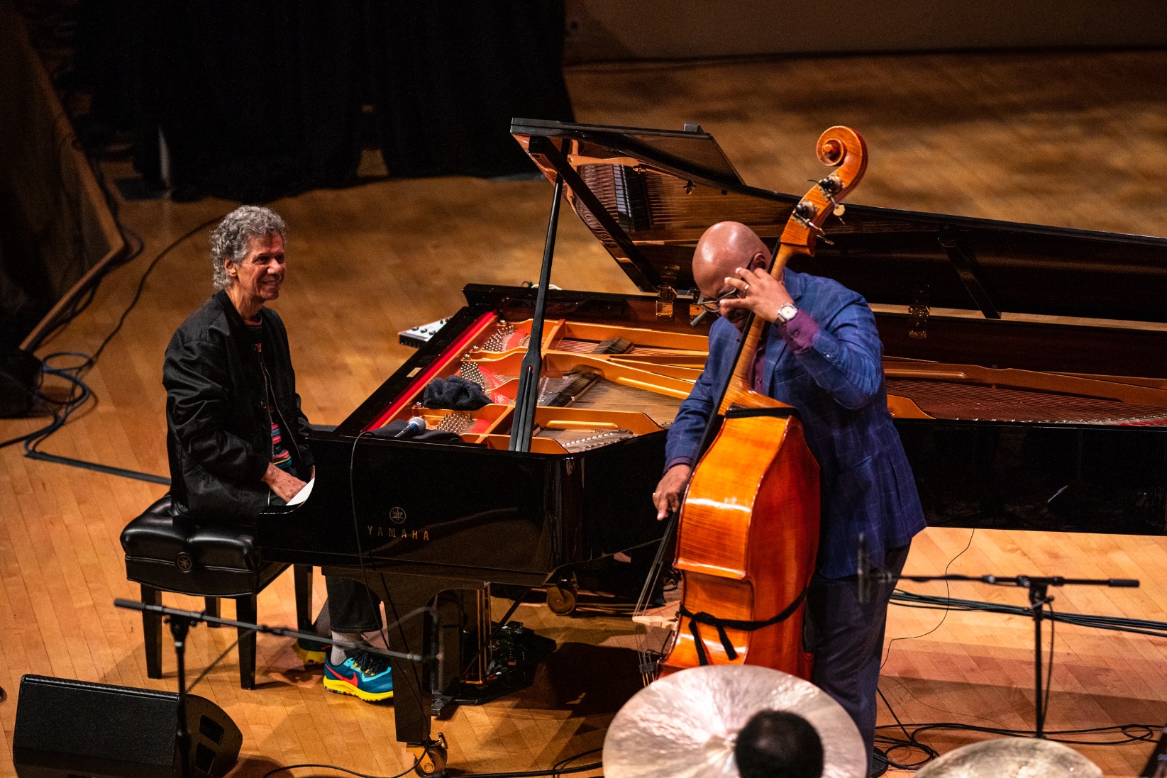 October 20, 2019. Chick Corea Trilogy with Christian McBride and Brian Blade at Symphony Hall presented by the Celebrity Series of Boston. Photo by Robert Torres.