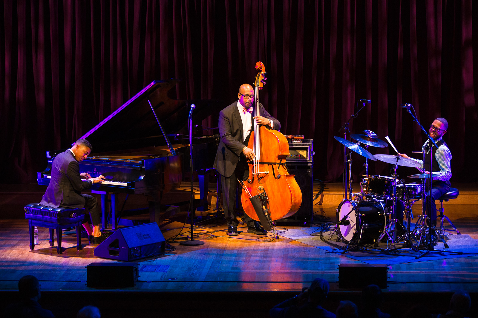 October 29,2017. Christian McBride Trio at Sanders Theater presented by the Celebrity Series of Boston. Photo by Robert Torres.