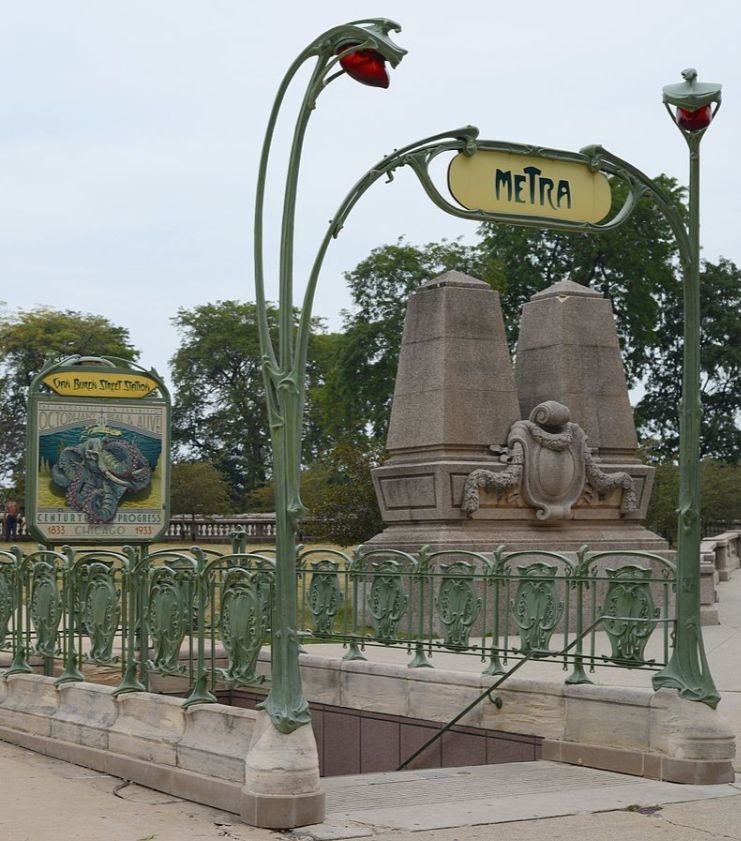 Art Nouveau and Chicago Architects