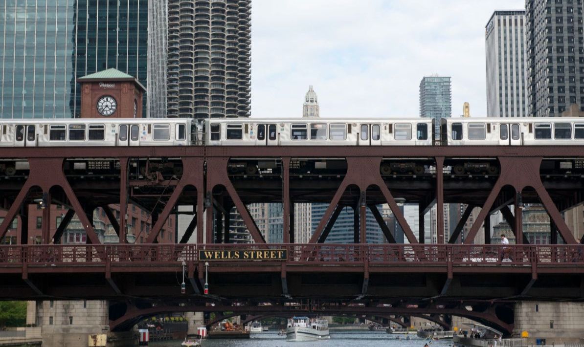 Downtown Elevated Train