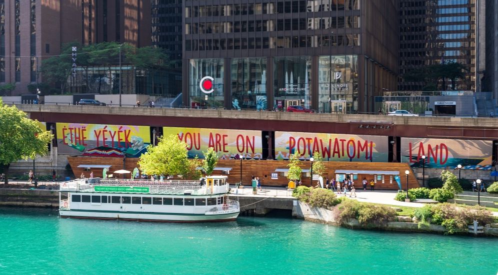 You Are On Potawatomi Land Mural