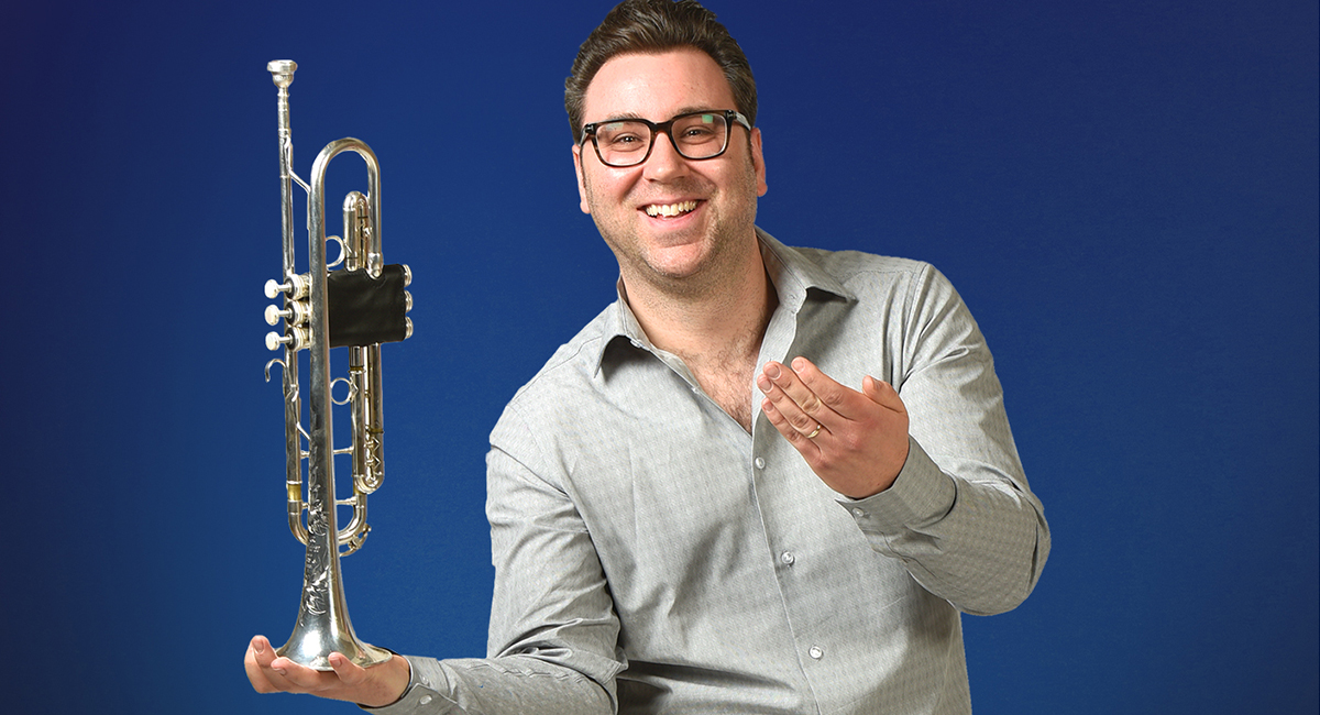 Robin Doyon of the Edmonton Symphony Orchestra