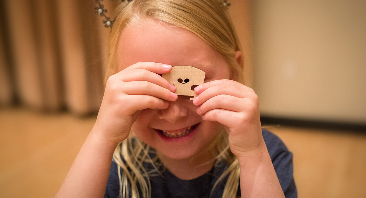 Child smiling