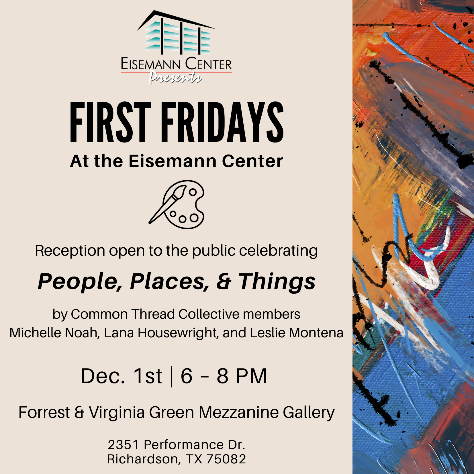 First Fridays Graphic