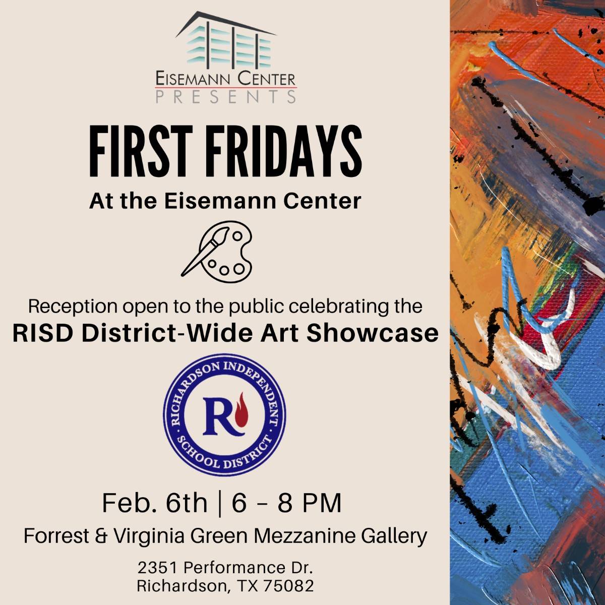 First Fridays Graphic