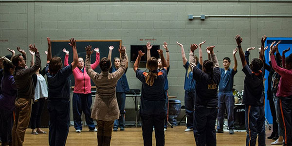 Shakespeare in Prison's Women's Ensemble, 2016. Photo: Detroit Free Press. Courtesy of Detroit Public Theatre
