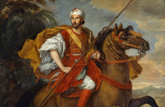 man on horseback