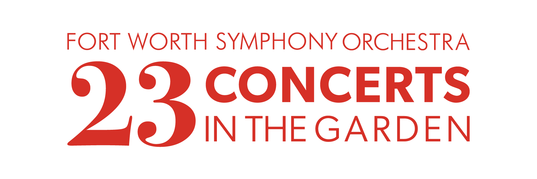 Fort Worth Symphony Orchestra - Concerts in the Garden 2023