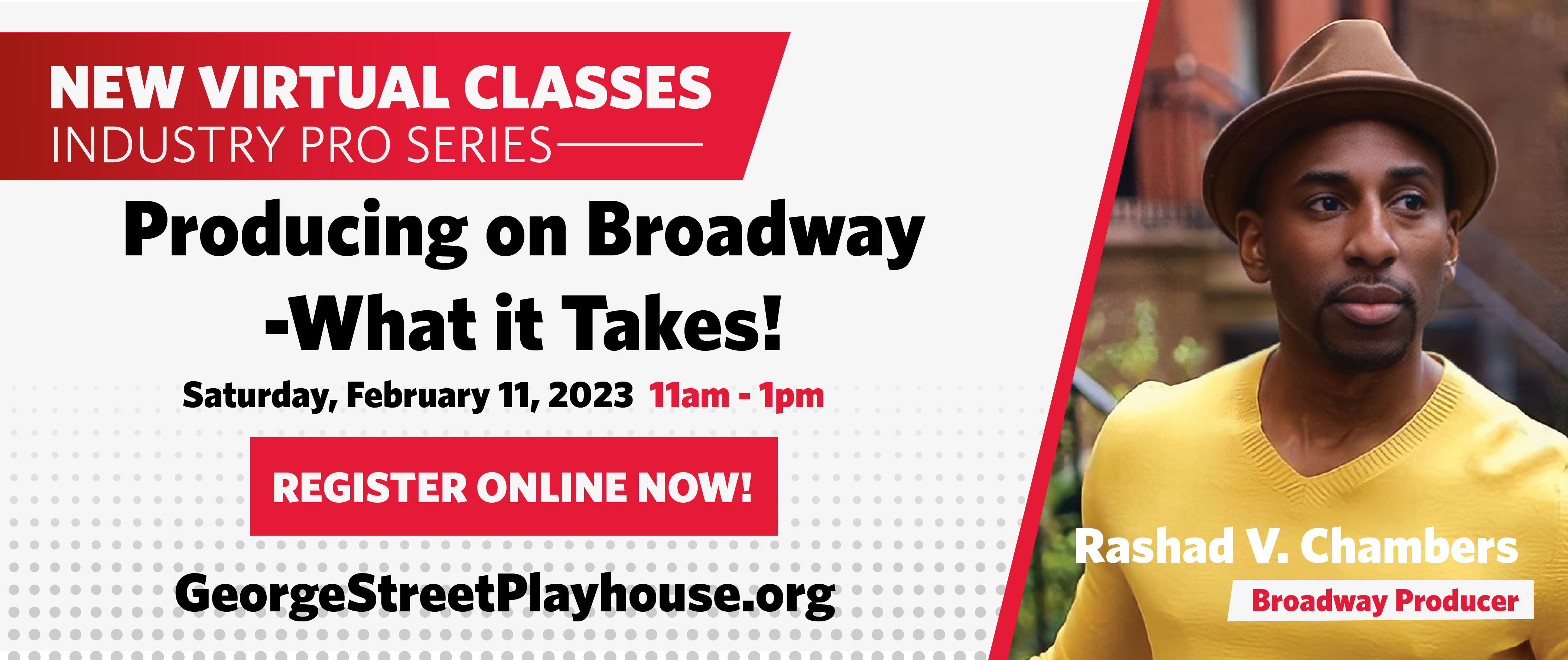 New Virtual Class - Producing on Broadway