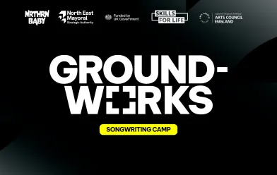 Groundworks is written in white against a black background
