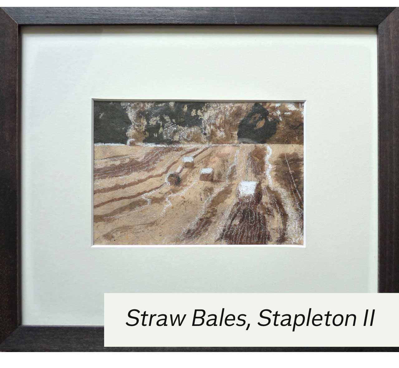 Straw Bales, Moor Farm, Stapleton II by Simon Dorrell
