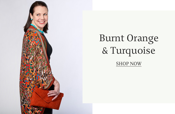 Burnt Orange and Turquoise Mother''s Day Get the Look