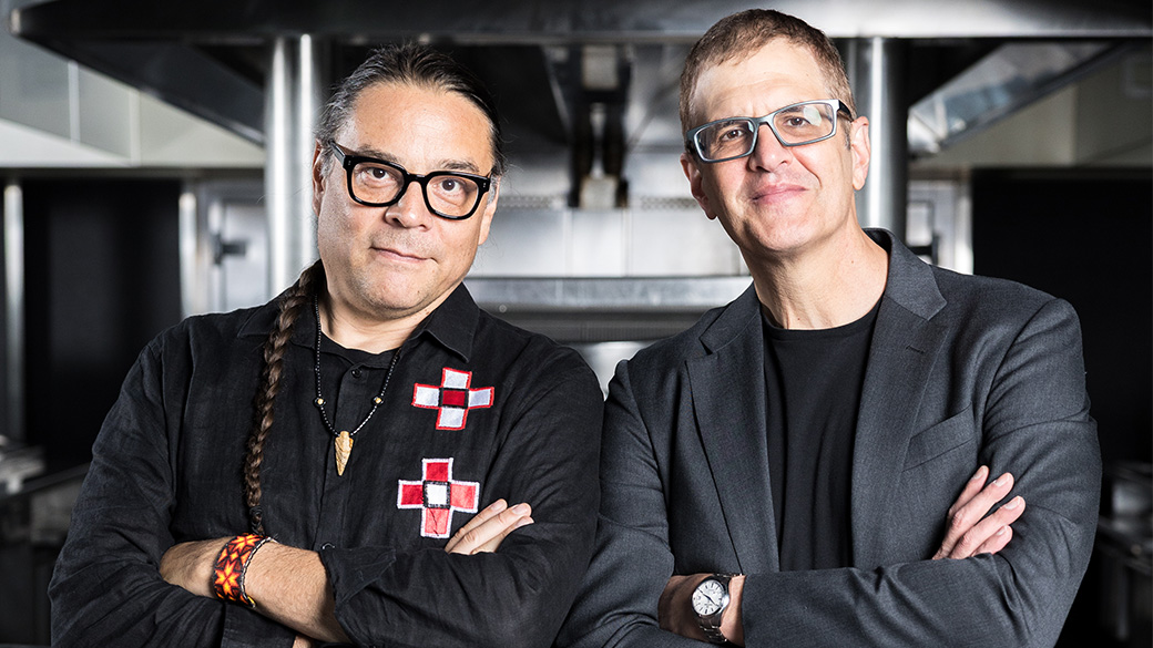Chef Sean Sherman and Artistic Director Joseph Haj