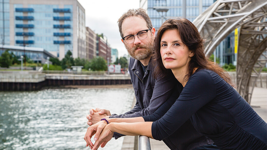 Jessica Blank and Erik Jensen