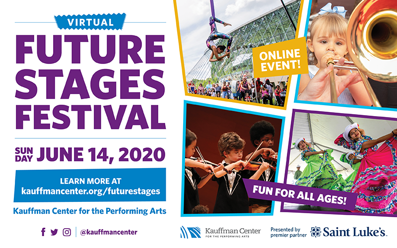 Kauffman Center's Virtual Future Stages Festival On Sunday, June 14 Kauffman Center's Virtual Future Stages Festival On Sunday, June 14 Image