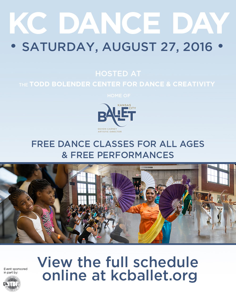 KC Dance Day - Saturday, August 27, 9 a.m. 6 p.m.