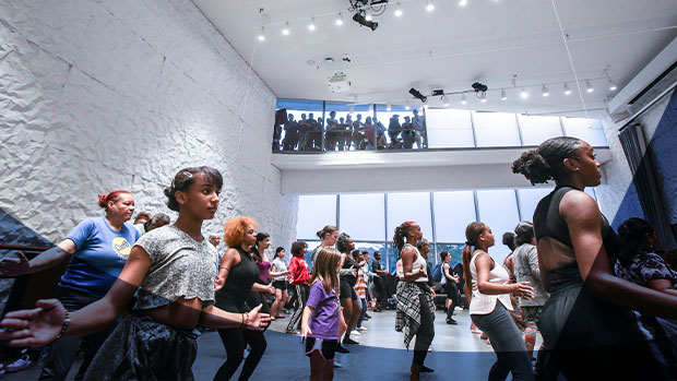 Dance classes in the REACH 