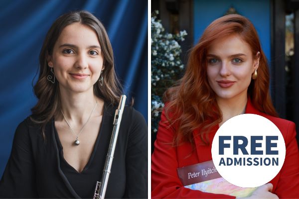 Pianist Amiri Harewood in a blue jumper smiling with his arms folded