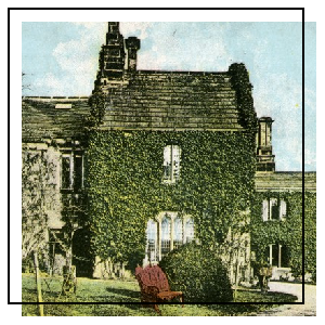 An ivy covered museum