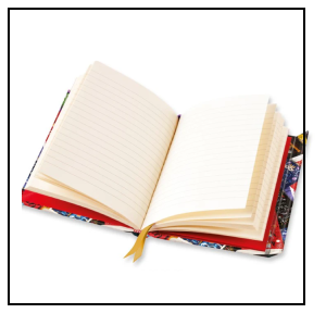 A vase shaped like a yellow brick