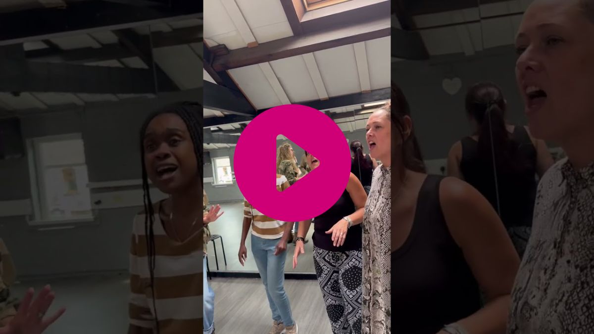First look: choir rehearsals for Club Classical Ibiza #leeds #livemusic #clubclassicalibiza