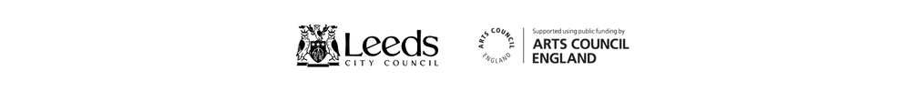 Leeds City Council and Arts Council England logos