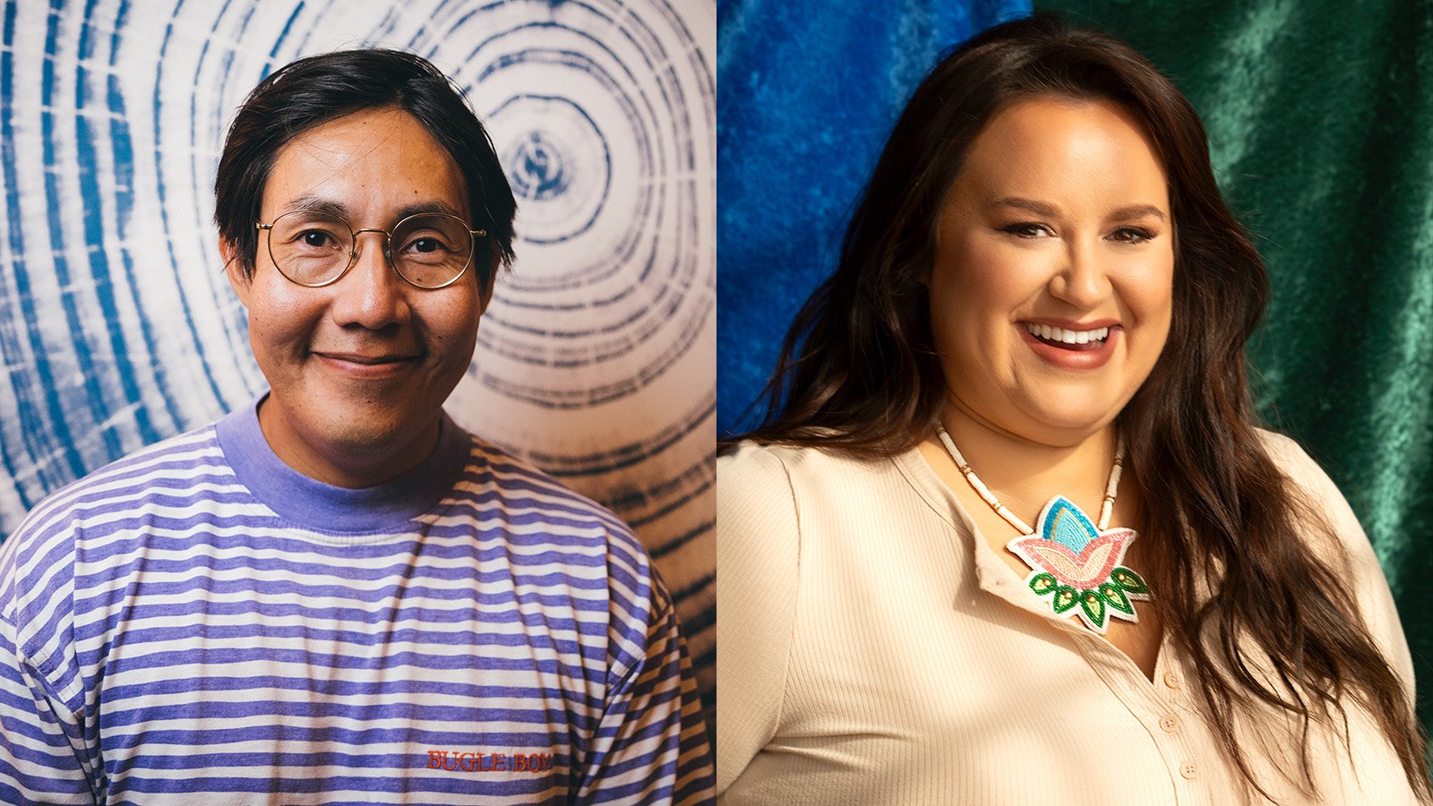 Headshots of Brian Bahe and Jana Schmieding