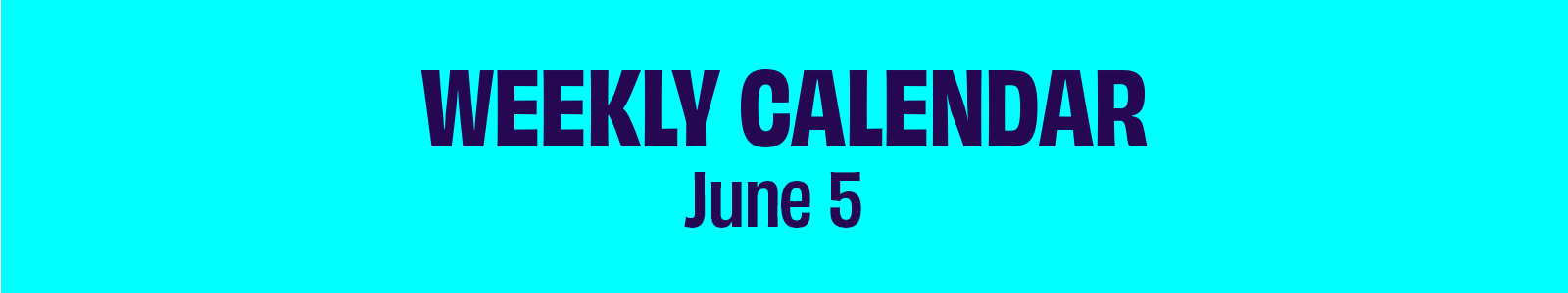 Click to see this week's events