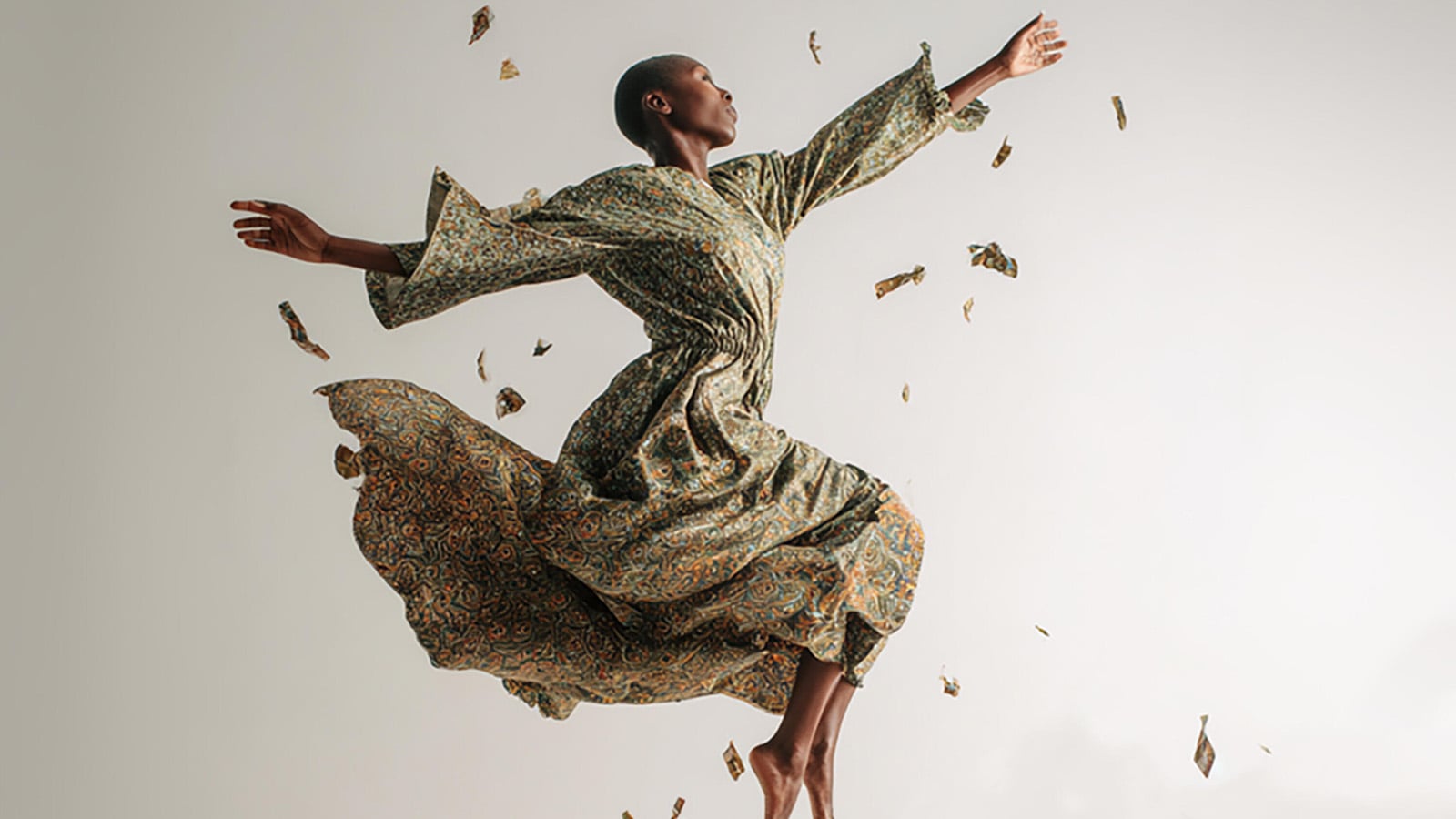 A person dances