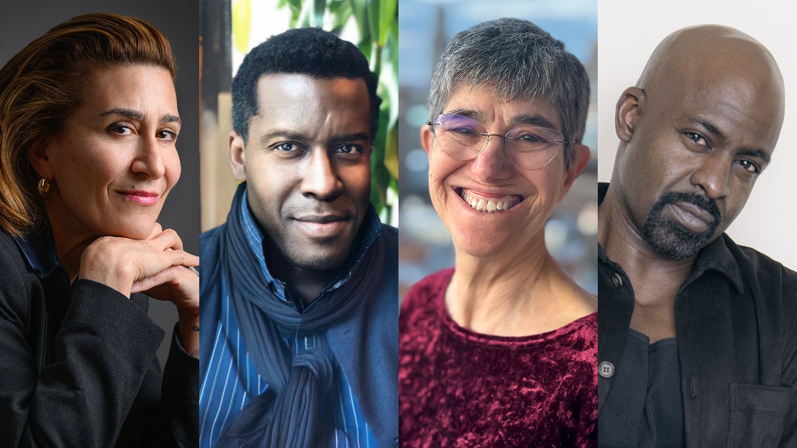 Jeanine Tesori; Tazewell Thompson, photo by Fabian Obispo; Susan Sturm; Bryonn Bain