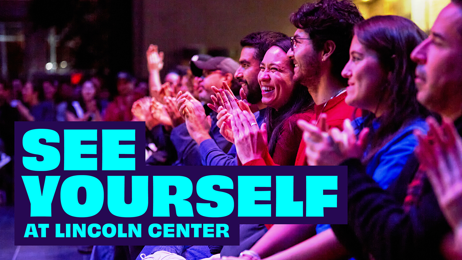 See yourself at Lincoln Center