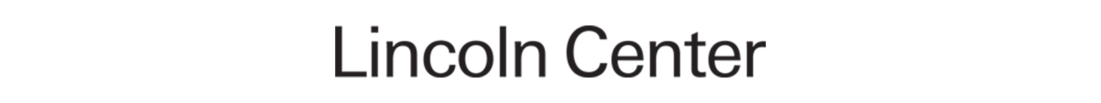 Lincoln Center logo