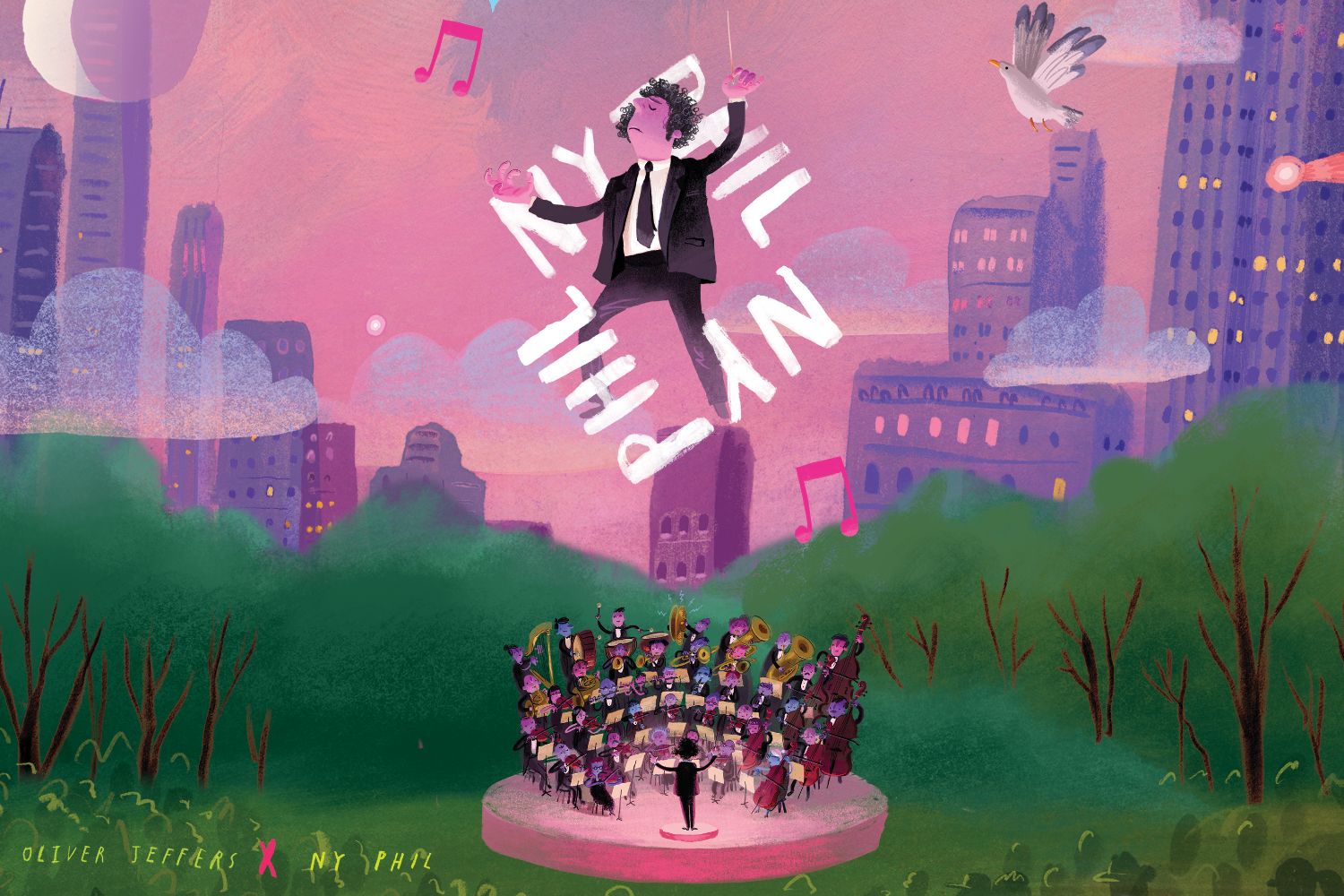 NY Phil playing in the park