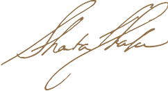 Shanta Thake signature