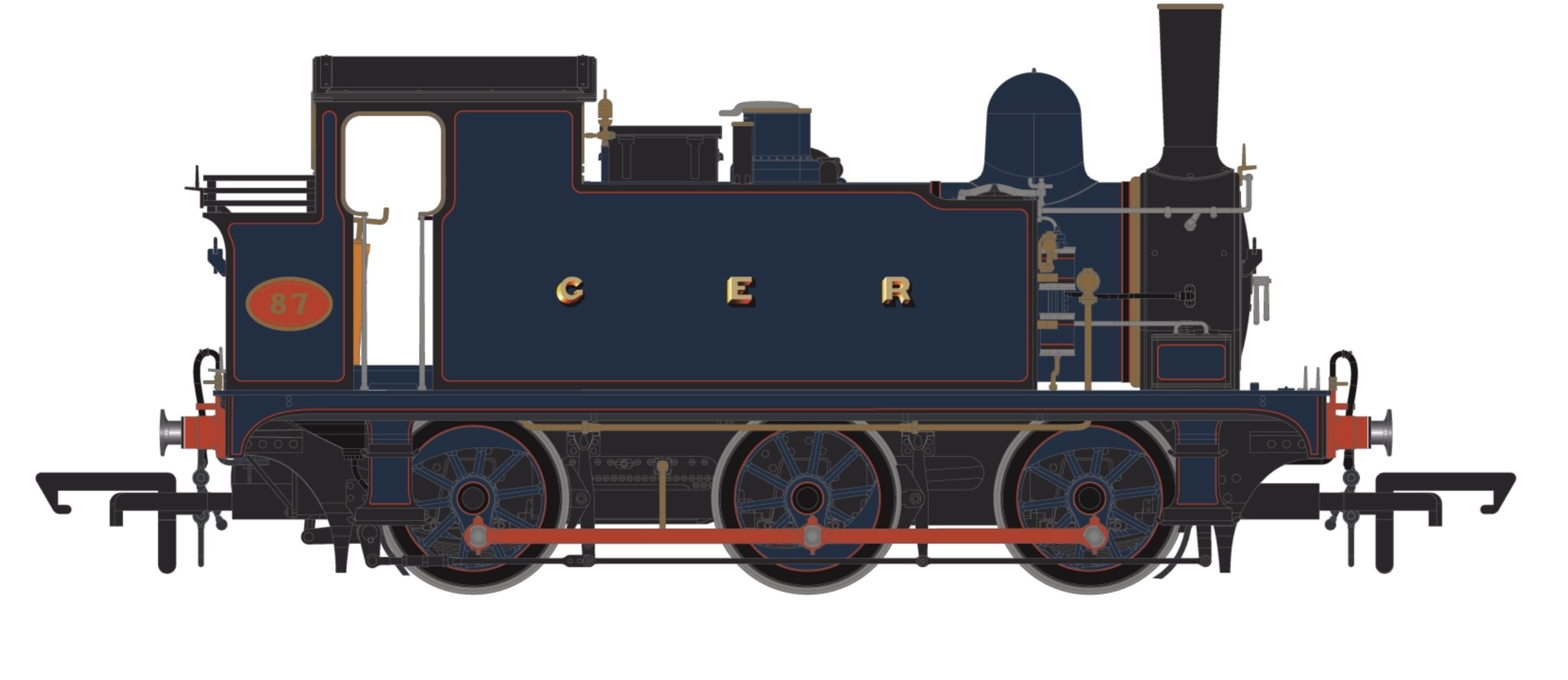 Locomotion Models Exclusive S56/J59 Class, No.87