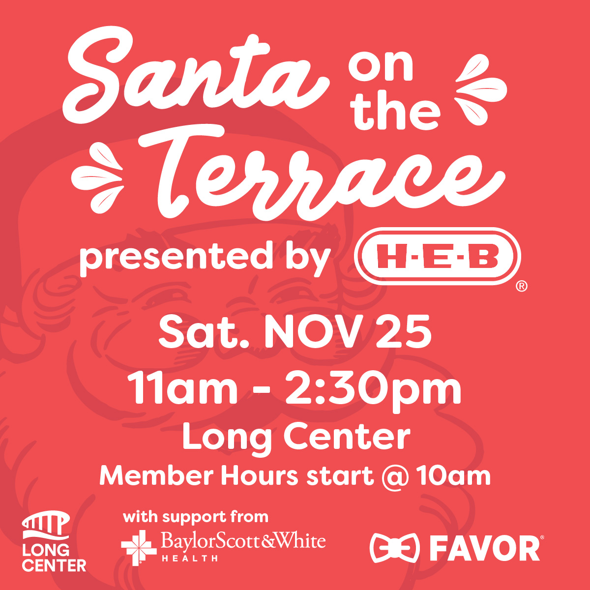 Sign up for Santa on the Terrace updates!
