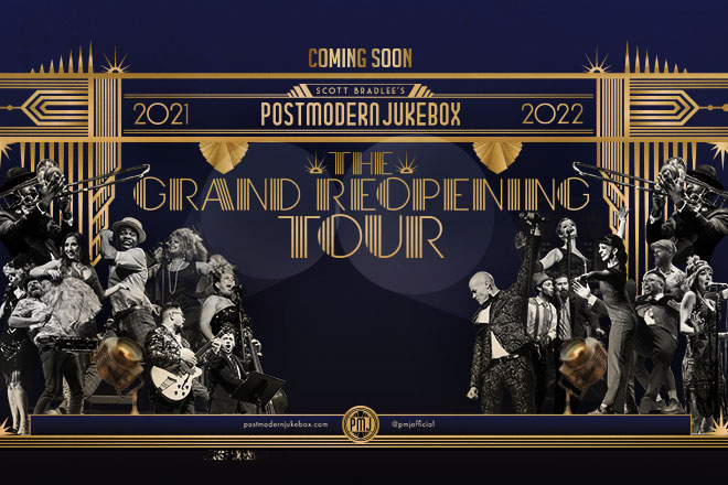 Image of Postmodern Jukebox Grand Reopening Tour Logo