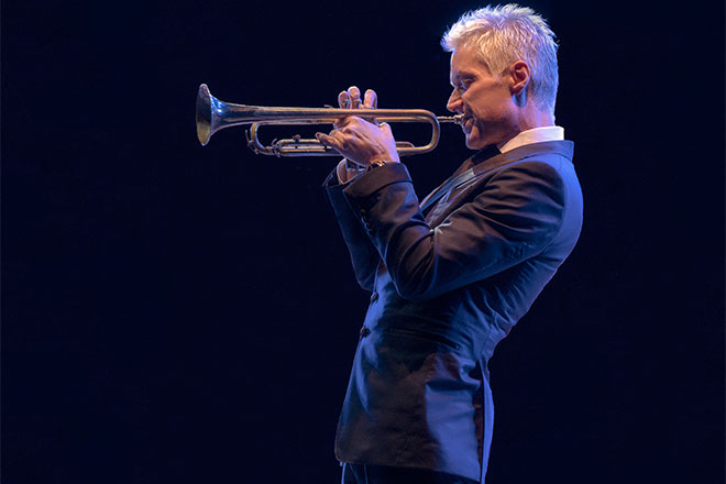 Image of Chris Botti Playing The Trumpet