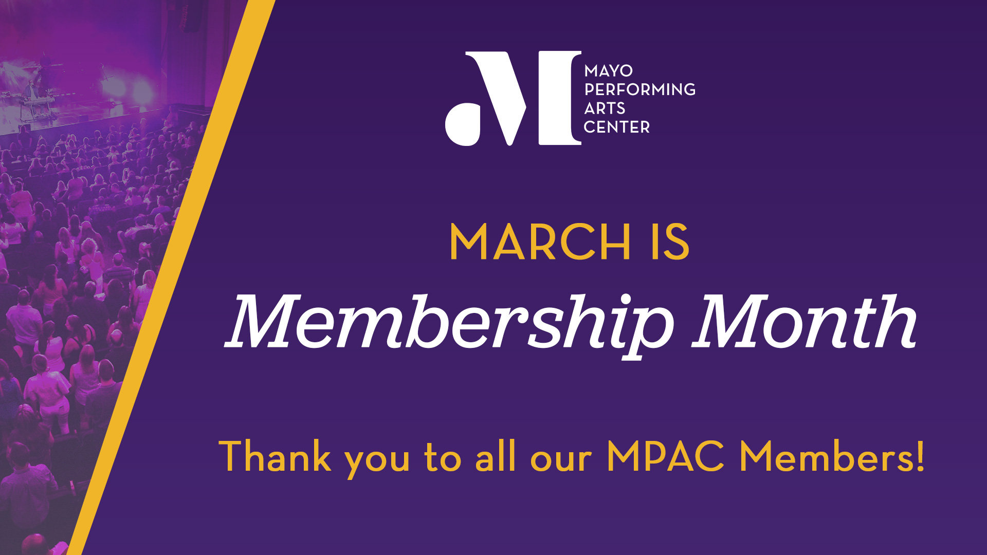 March is Membership Month